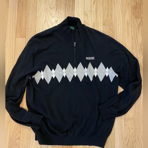 Bobby Jones men’s Packer logo sweater. Size L - Picture 1 of 7